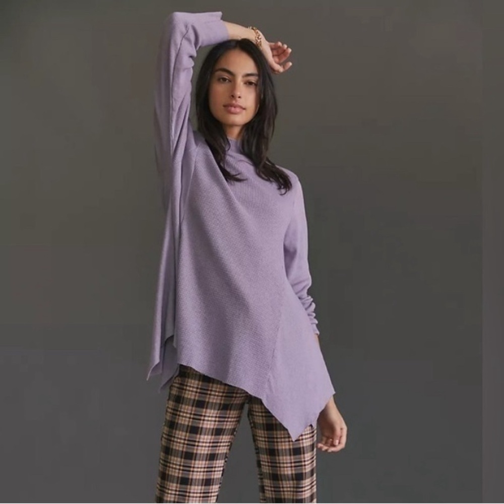 ANTHROPOLOGIE T.La LAVENDER LONG SLEEVE THERMAL